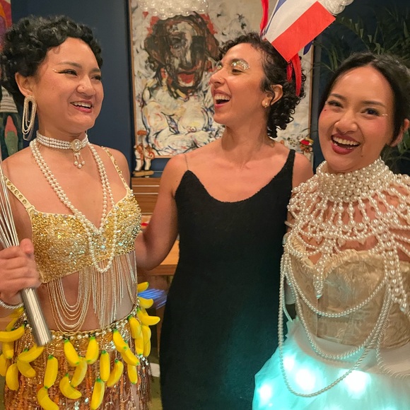 Thierry Mugler boucle and chain dress 1999 fashion week - Picture 13 of 13